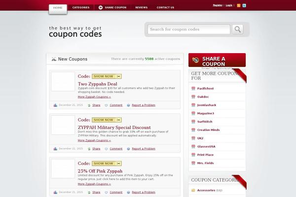Clipper theme site design template sample