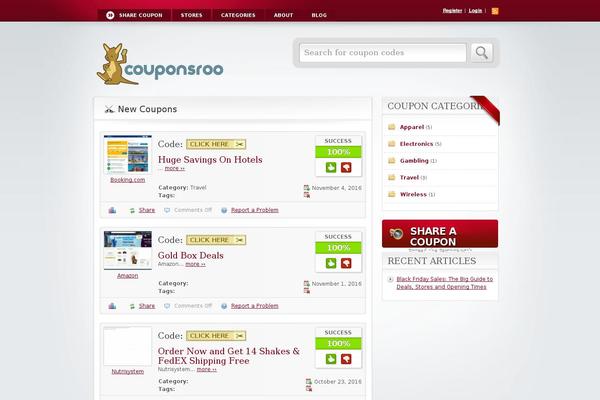 Clipper theme site design template sample