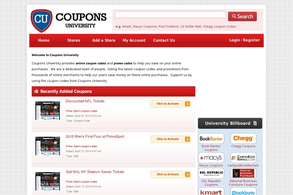 Couponpress theme site design template sample