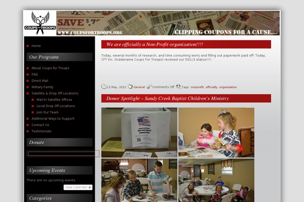 CW Red theme site design template sample