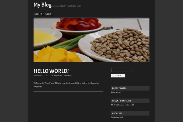 Keiran theme site design template sample