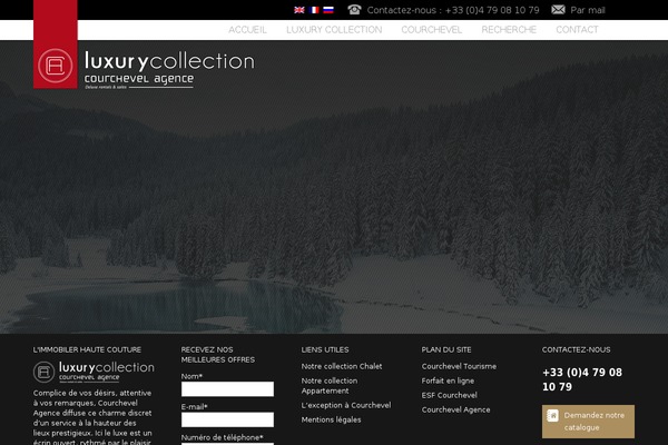 courchevelagence-luxury.com site used Courchevel