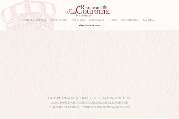 Grandrestaurant theme site design template sample