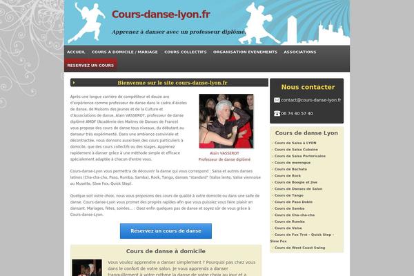 Default theme site design template sample