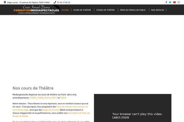 Okab theme site design template sample