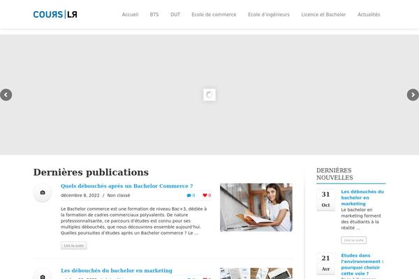 cours-lr.com site used Envision
