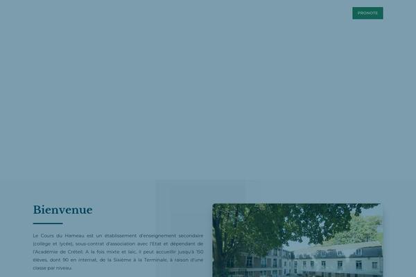 coursduhameau.com site used Lumire