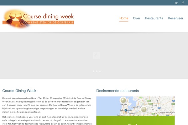 coursediningweek.nl site used Flexform