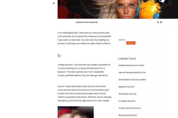 GuCherry Blog theme site design template sample