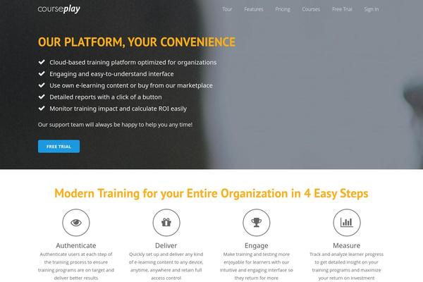 Impreza theme site design template sample