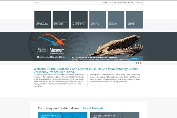 Museum theme site design template sample