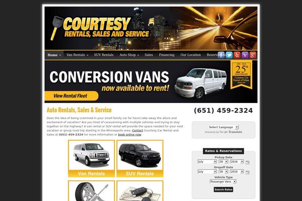 courtesycarmn.com site used Fourteen-blog