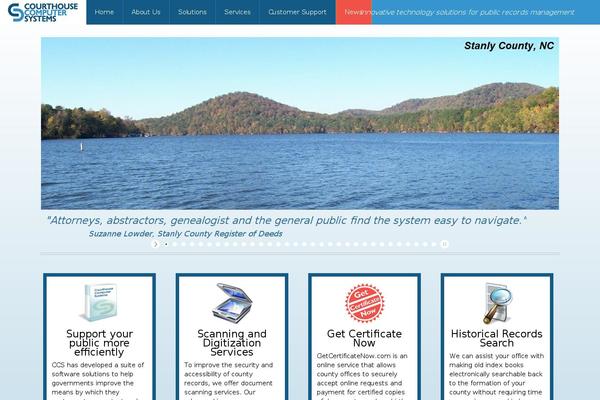 Modus theme site design template sample