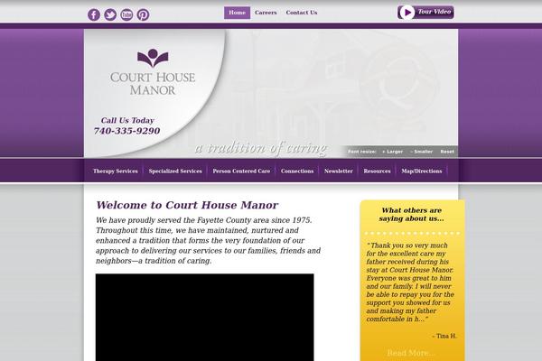 Hcf theme site design template sample