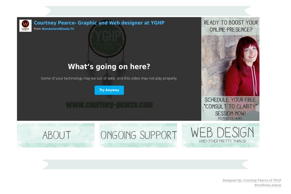 Thesis 1.8.5 theme site design template sample