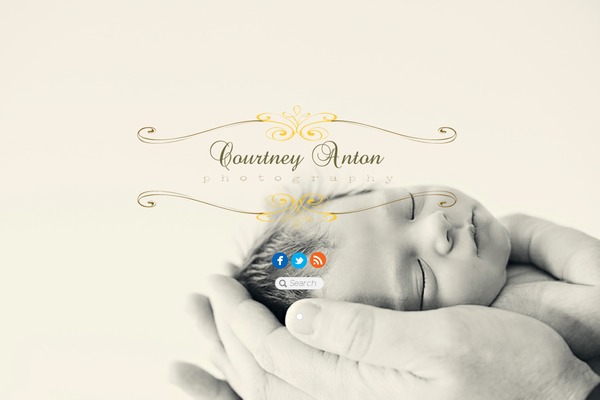 Parallax theme site design template sample