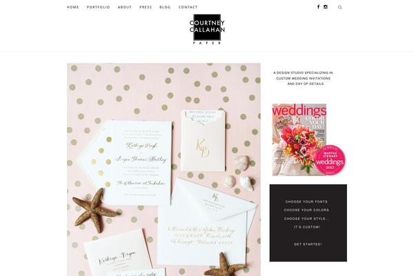 Hemlock theme site design template sample