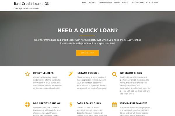 Rocked theme site design template sample