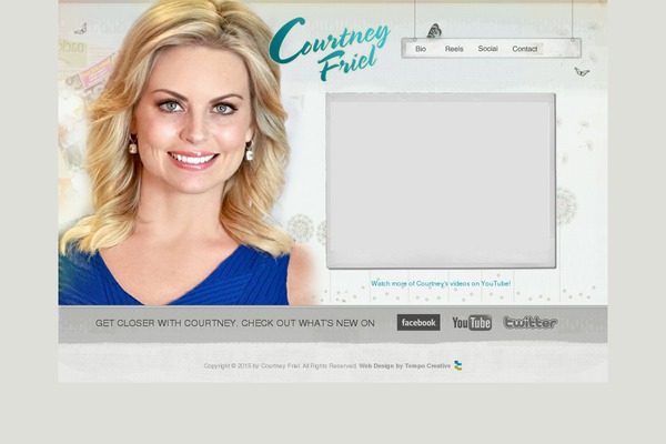 Cf theme site design template sample