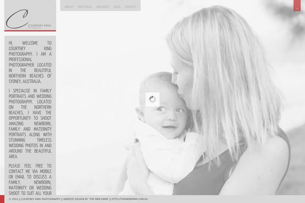 courtneykingphotography.com site used Invictus_2.6.2