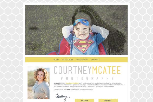 Prophoto4 theme site design template sample