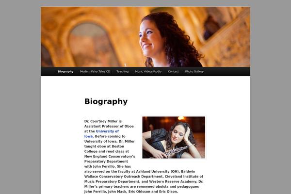 Twenty Eleven theme site design template sample