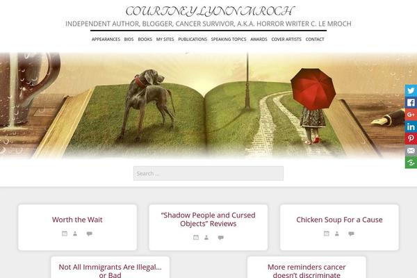courtneymroch.com site used Unos-premium