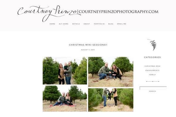 Prophoto4 theme site design template sample