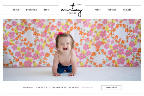 courtneystudios.com site used Courtney
