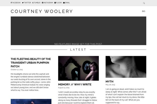 Simply Read theme site design template sample
