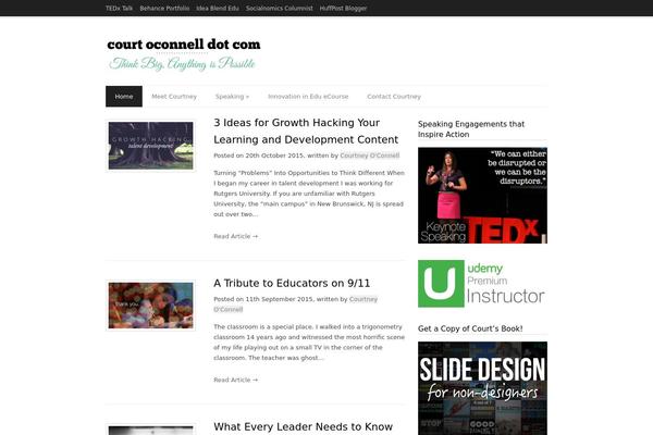 Site using Blue Wrench Video Widget plugin