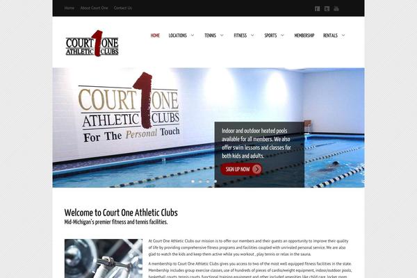 Balance theme site design template sample