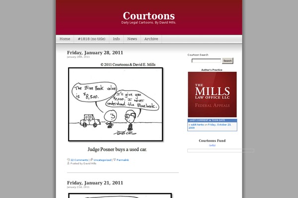 Contempt theme site design template sample