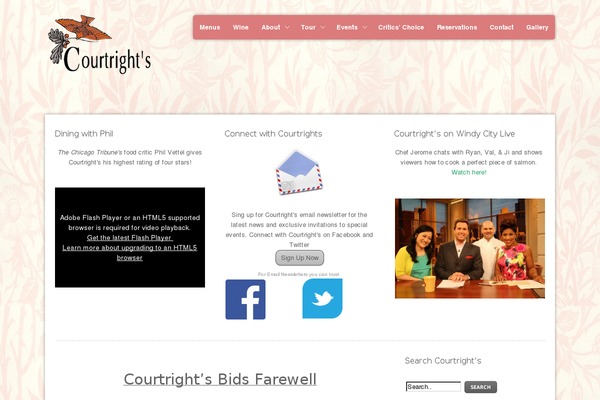 Victoria theme site design template sample