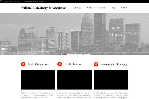 LawBusiness theme site design template sample