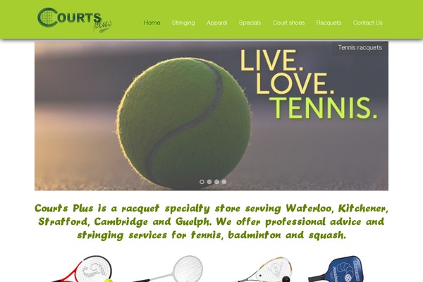 Plus theme site design template sample