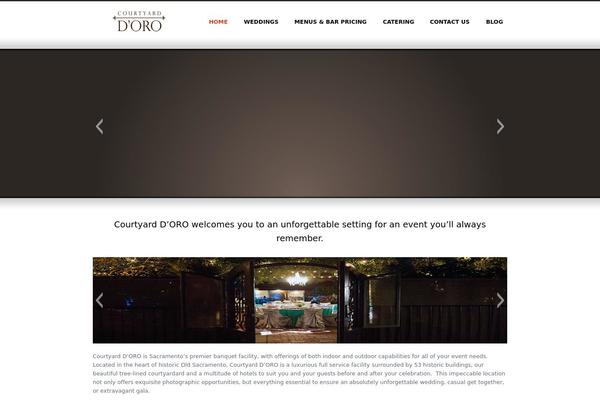 Sansation theme site design template sample