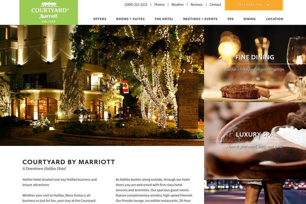 courtyardmarriott theme websites examples