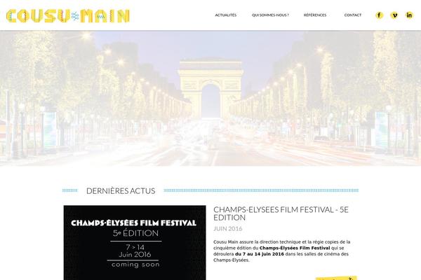 Boldy theme site design template sample