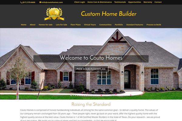 Site using Estatik plugin