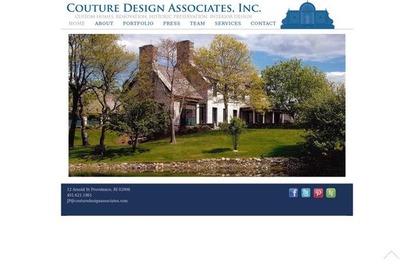 Melrose theme site design template sample