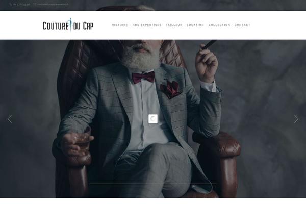Petermason theme site design template sample