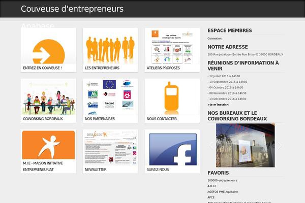 couveuse-anabase.org site used MYgRID2