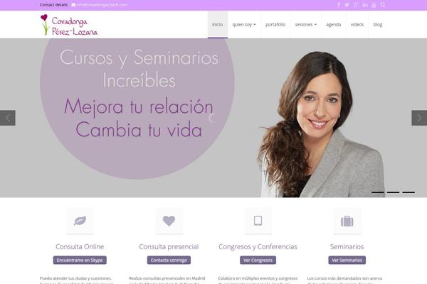 Fade theme site design template sample