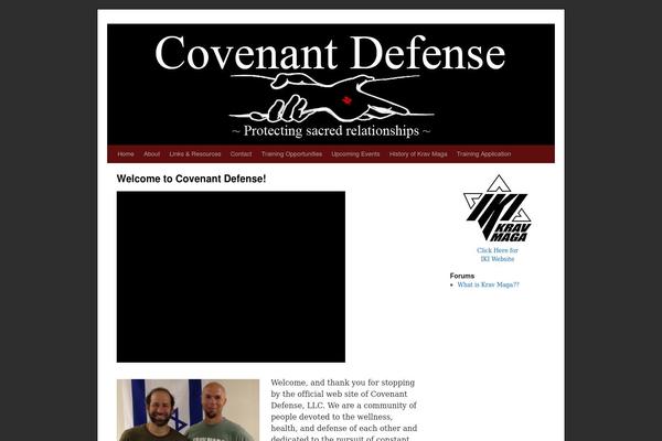 covenantdefense.com site used Twenty Ten