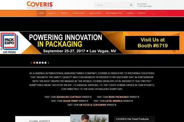 coveris theme websites examples