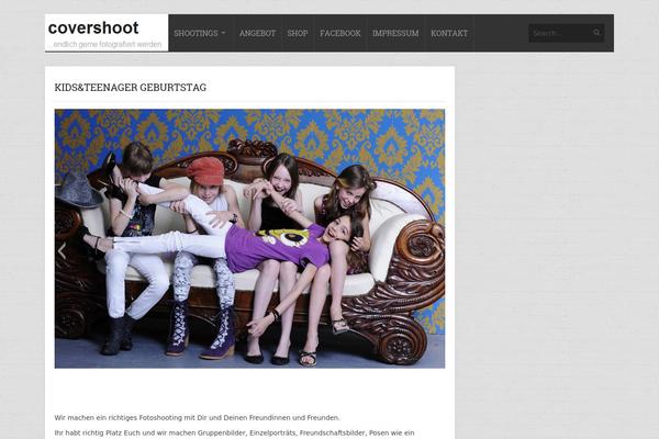iMagPress theme site design template sample