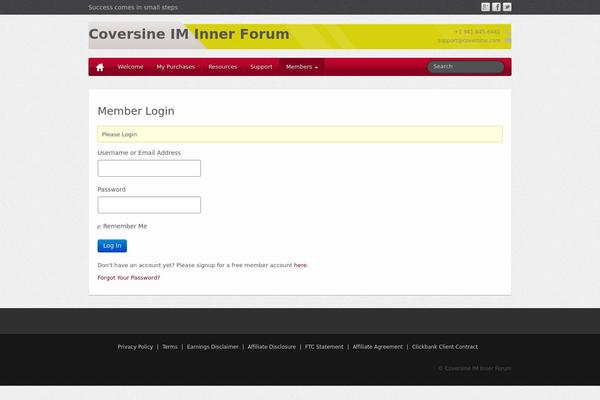 Imscflex theme site design template sample