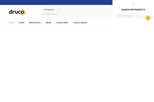 Druco theme site design template sample