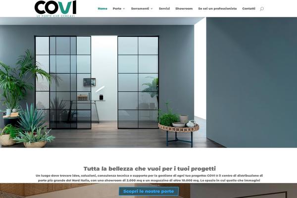 Divi Child theme site design template sample